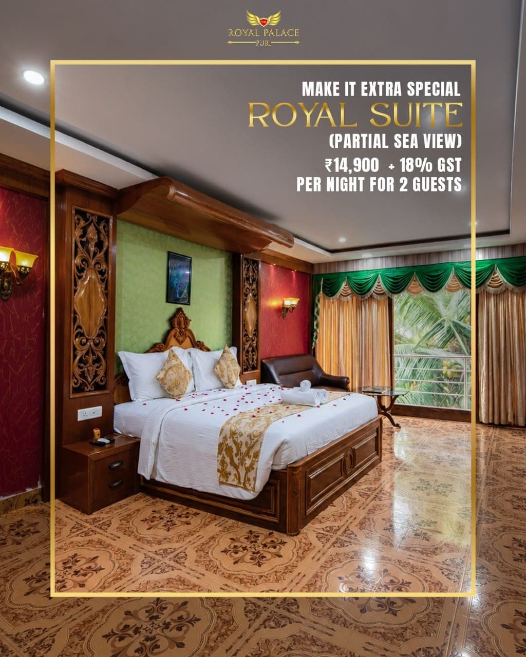 Royal Suite — Partial sea view